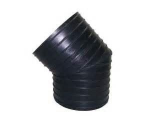 100 MM 45° CORRUGATED ELBOW