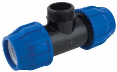 63-63MM HDPE COUPLING MALE ADAPTER