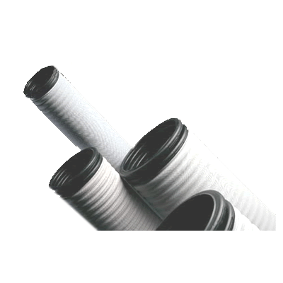 900mm Sn8 Hdpe Corrugated Geotextile, Corrugated Drain Pipe With Sock