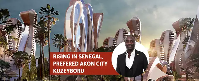 RISING IN SENEGAL, PREFERED AKON CITY KUZEYBORU