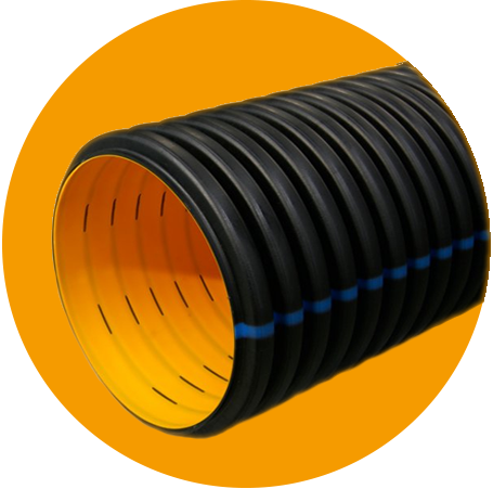 Perforated Land Drain Pipes Here, Perforated Underground Drainage Pipe